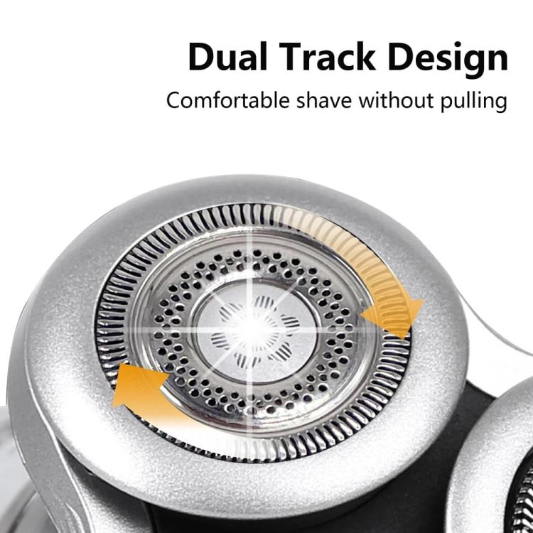 Razor Shaver Blade Head for Philips SH98 SP9860 SP9863 SP9880 9000, Silver
