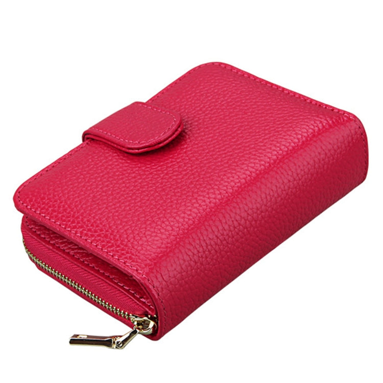 KB132 Female Style Full Grain Cow Leather Multifunctional RFID Wallet/ Card Bag/ Driving License Package