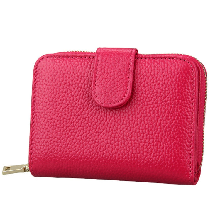 KB132 Female Style Full Grain Cow Leather Multifunctional RFID Wallet/ Card Bag/ Driving License Package