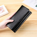 3591C Multi-function Litchi Texture Leather Wallet Large-capacity Purse