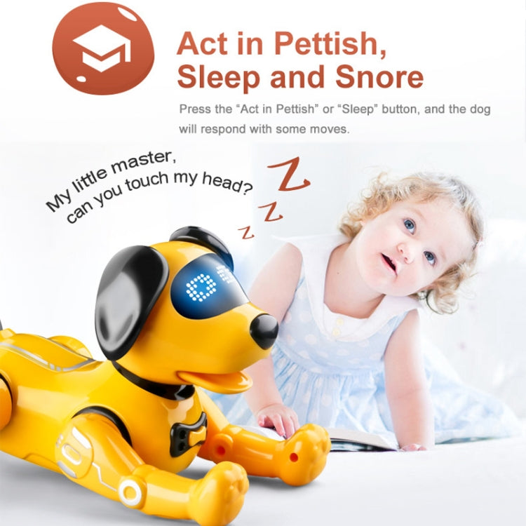 YDJ-K11 Programable Remote Control Robot Dog RC Toy, YDJ-K11(Yellow), YDJ-K11(White)