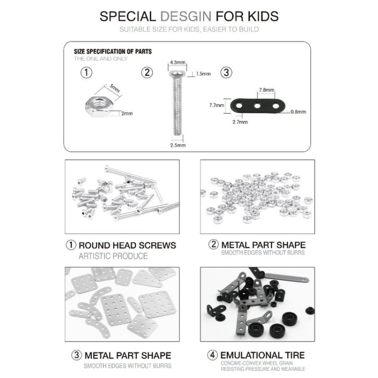 MoFun SW-021 DIY Stainless Steel AH-64 Helicopter Gunship Assembling Blocks, SW-021 AH-64 Helicopter Gunship