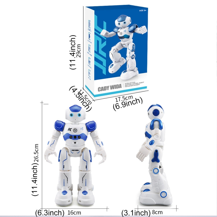 JJR/C R2 CADY WIDA RC Robot Gesture Sensor Dancing Intelligent Program Toy Gift for Children Kids Entertainment with Remote Control, R2