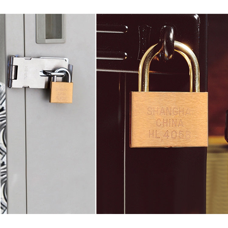 Copper Padlock Small Lock, Style: Short Lock Beam, 20mm Not Open, Short, 20mm Not Open