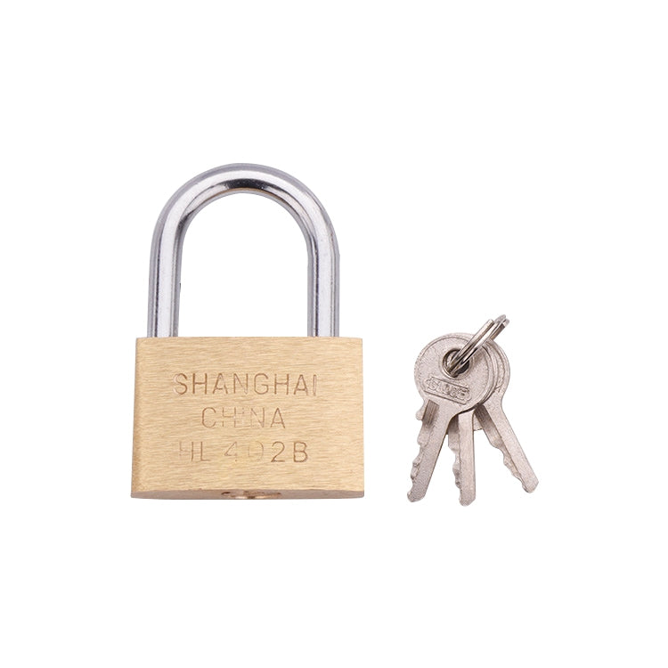 Copper Padlock Small Lock, Style: Short Lock Beam, 25mm Not Open, Short, 25mm Not Open