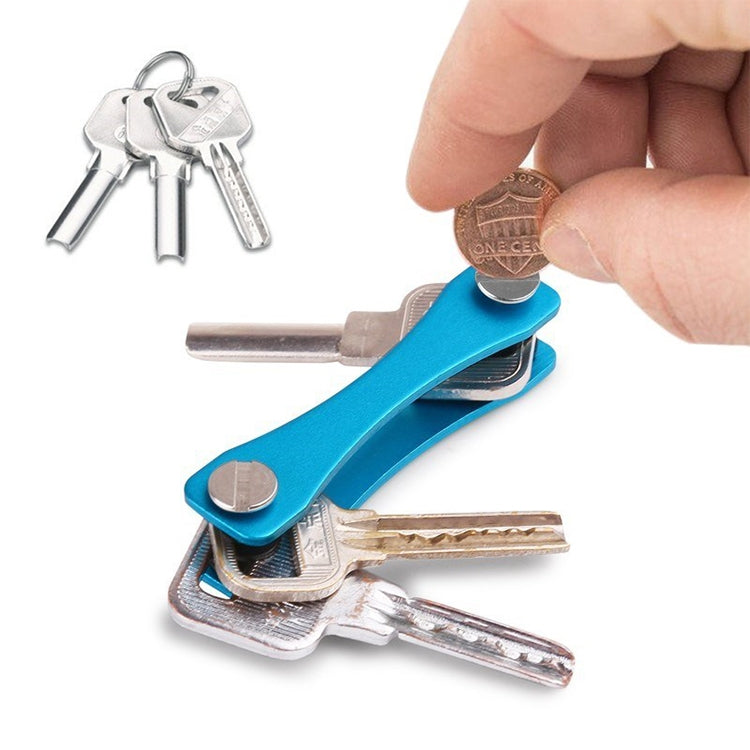 Portable Metal Key Storage Clip, (Red), (Black), (Orange), (Pink), (Green), (Grey)