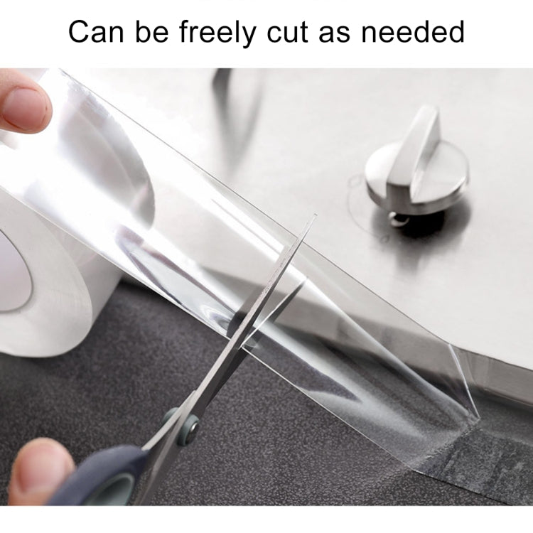 Acrylic Rubber Kitchen and Bathroom Waterproof Moisture-proof Tape Mildew Proof Stickers Size: 2cm x 3m, Thickness: 0.5mm, 2cm x 3m