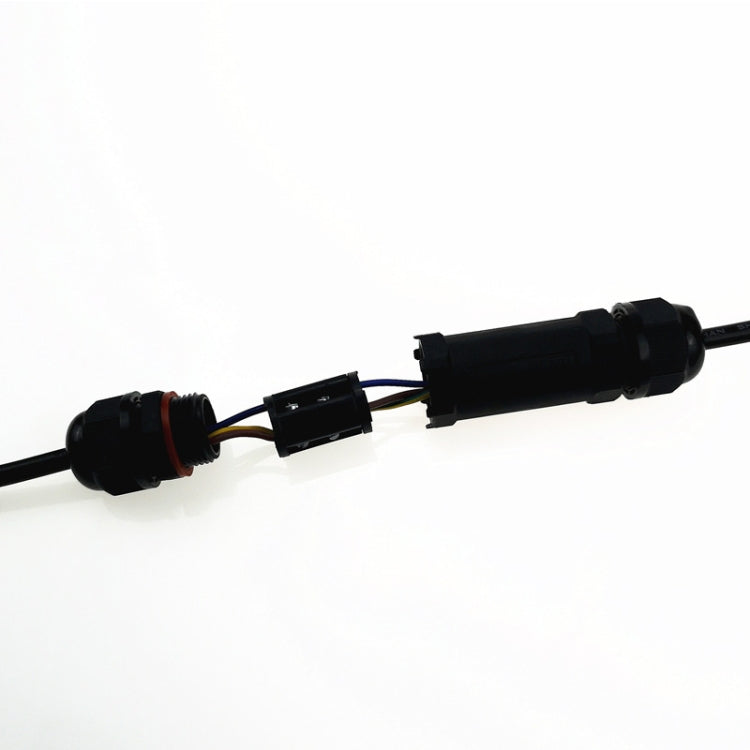 XY20 IP68 Waterproof 3 Pin Straight Cable Connector, XY20
