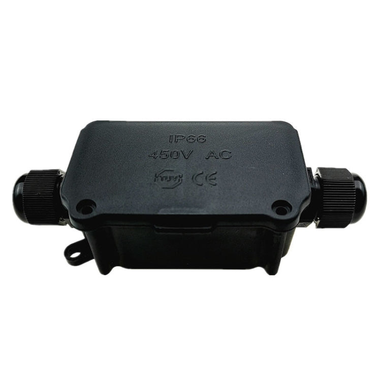 IP66 Waterproof Two-way Junction Box with 923 3-bit Press Type Terminal, IP66+923