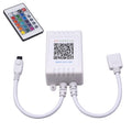 JH-RGB02 DC5.5x2.1mm Interface Bluetooth LED RGB Controller with 24 Keys Remote Controller, JH-RGB02