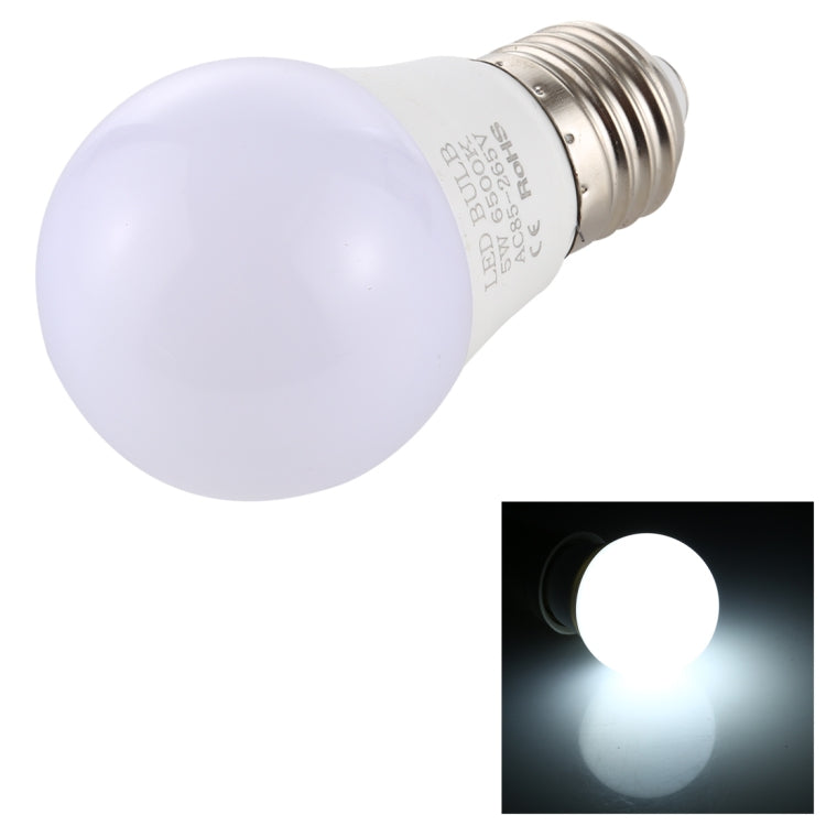 LED Energy-Saving Bulb White Light 6000-6500K AC 85-265V, 3W 270LM, 5W 40LM, 7W 630LM, 9W 810LM, 12W 1080LM, 5W, 15W 1350LM, 18W 1620LM, 20W 1800LM, 9W, 12W