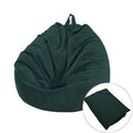 Corduroy Lazy Bean Bag Chair Sofa Cover, 70x80cm, 85x110cm, 100x120cm