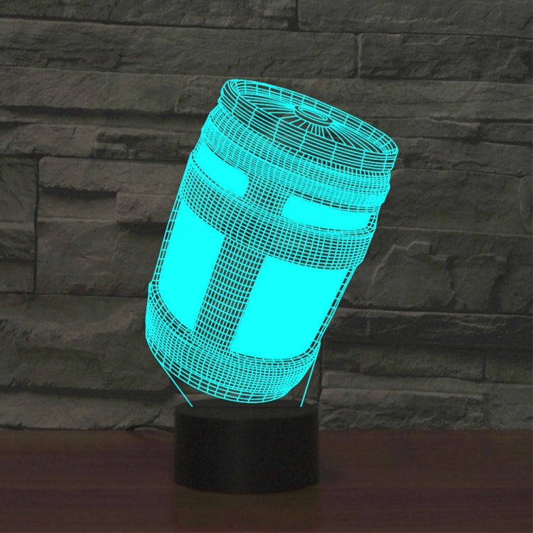 Black Base Creative 3D LED Decorative Night Light,16 Color Remote Control, locomotive 2, Wine Barrel, Cute Dog 6, Karate, Ice Skating 3, Motorcycle Stunt 1, Mushroom 2, Bull Terrier, Diamond Ring, Scepter, Saxophone