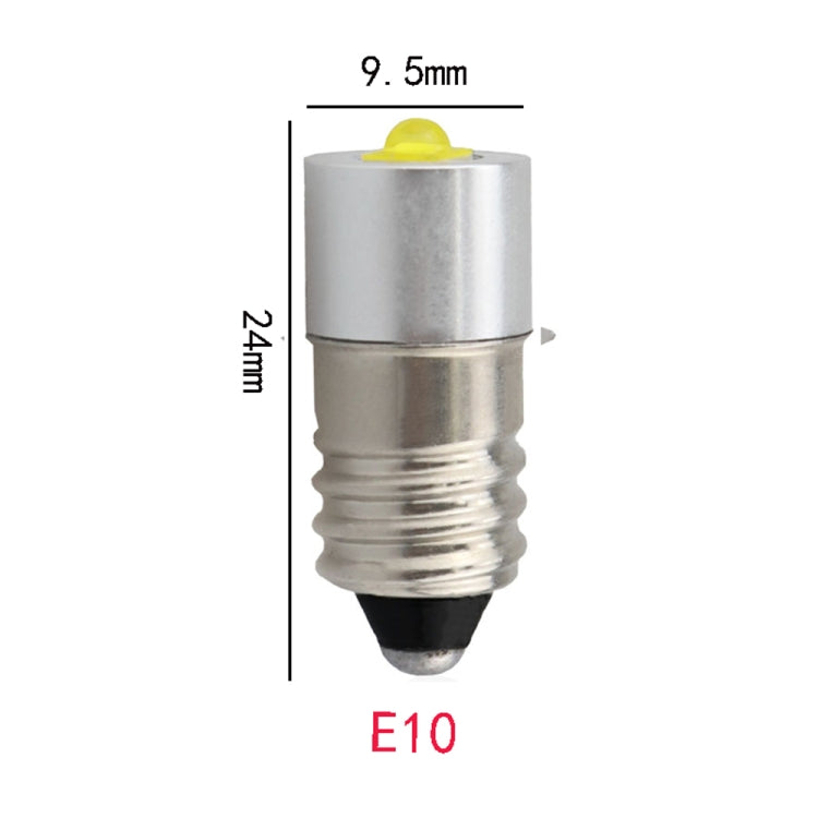 3W 1 LED 3535 SMD 150-200 LM LED Flashlight, E10, P13.5S, E10 White Light, P13.5S White Light