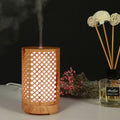 200ml Hollow-out Forest Pattern Wooden Essential Oil Aromatherapy Machine Ultrasonic Humidifier, AU Plug, USB, UK Plug, US Plug