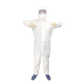 Waterproof Disposable SF Non-woven Breathable Film Siamese Isolation Suit Safely Clothes, 155cm / XS, 160cm / S, 165cm / M, 170cm / L, 175cm / XL, 180cm / XXL, 185cm / XXXL, 190cm / XXXXL