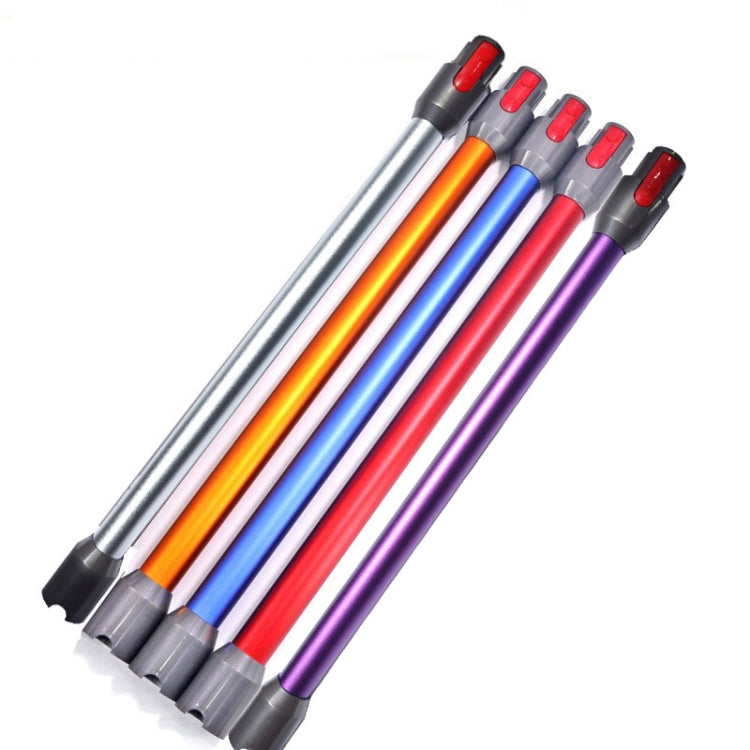 Vacuum Cleaner Extension Rod Metal Straight Pipe, al Straight Pipe(Purple), Straight Pipe(Silver), Straight Pipe(Orange), Straight Pipe(Blue)