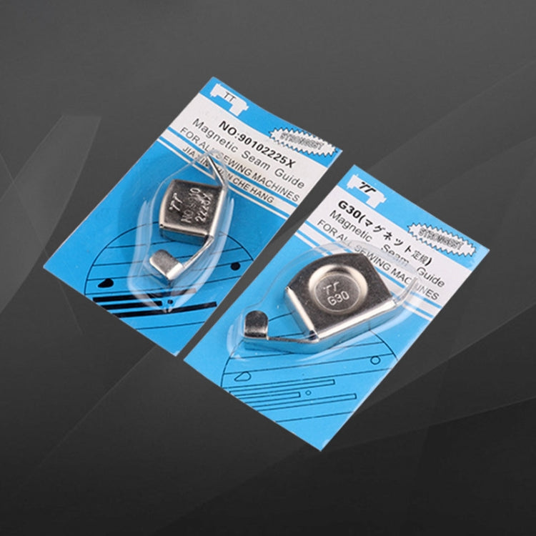 2 PCS Magnetic Seam Guide Press Feet Sewing Machines DIY Crafts Foot Parts Household Tools Accessories, Size:6 x 10cm, 3 x 10cm, 5 x 10cm, 6 x 10cm