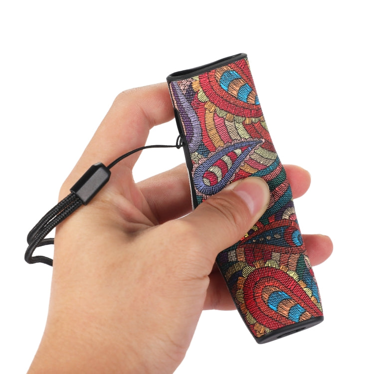 TPU+PU Skinned Electronic Cigarette Protective Case with Lanyard, For IQOS ILUMA ONE