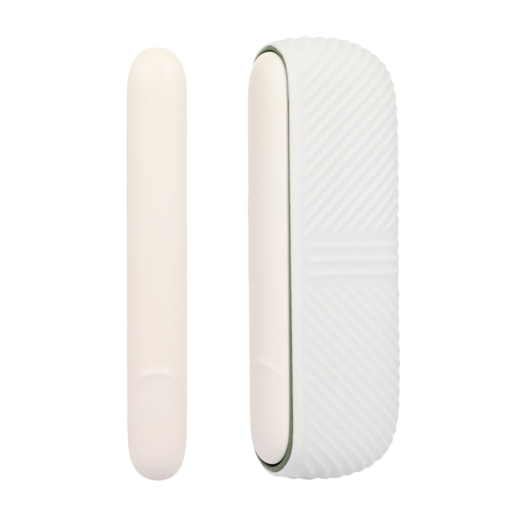 Silicone Electronic Cigarette Case Charging Compartment With Side Cover, For IQOS ILUMA