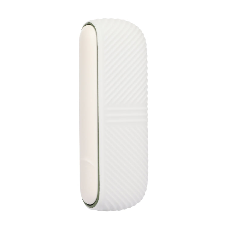Silicone Electronic Cigarette Case Charging Compartment With Side Cover, For IQOS ILUMA