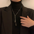 Ladies Alphabet Versatile Titanium Steel Necklace Twist Chain, XL2001, XL1951, XL1400, XL1437, XL2010, XL1505, XL1839, XL1864, XL1502, XL1570, XL1170, XL1459, XL1788, XL1780, XL1946, XL1089, XL1958, XL1983, XL1941, XL1944, XL1090, XL1114, XL1791, XL179...