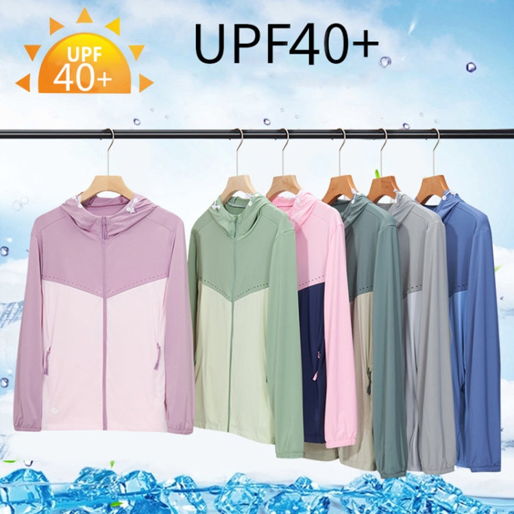 UPF40+ Men and Women Summer High Elasticity Ice Silk Sunscreen Clothing Sports Coat, M, L, XL, XXL, XXXL, XXXXL, XXXXXL