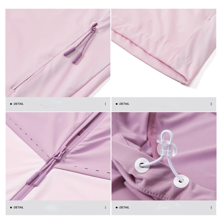 UPF40+ Men and Women Summer High Elasticity Ice Silk Sunscreen Clothing Sports Coat, M, L, XL, XXL, XXXL, XXXXL, XXXXXL