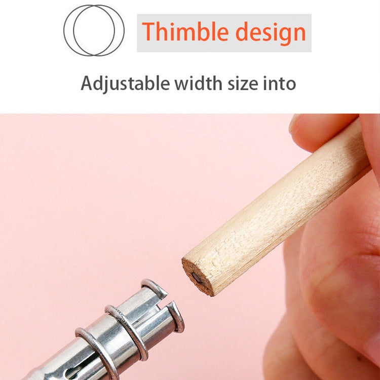 Adjustable Wooden Double Ended Pencil Extender To Lengthen The Pen Barrel