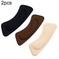 1 Pair Invisible Anti-wear High Heel Stickers Thickened Sponge Heel Stickers, Random Color Delivery