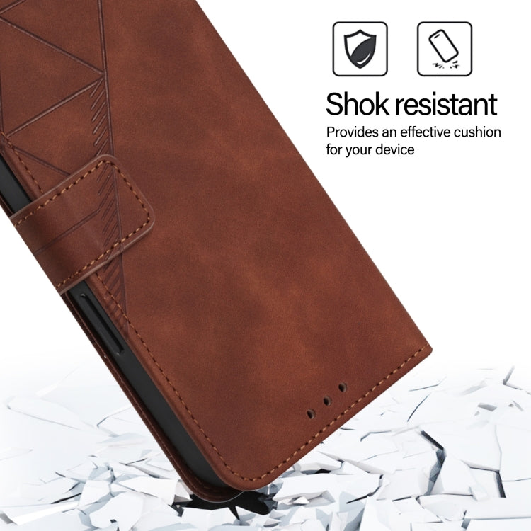 Crossbody 3D Embossed Flip Leather Phone Case, For iPhone 16, For iPhone 15 Pro Max, For iPhone 15 Pro, For iPhone 15 Plus, For iPhone 15, For iPod Touch 7 / 6 / 5