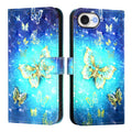 3D Painting Horizontal Flip Leather Phone Case, For iPhone 17e / 16e, For iPhone 17 Pro Max, For iPhone 17 Pro, For iPhone 17, For iPhone Air, For iPhone 16 Pro Max