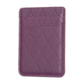 BFK11 Diamond Lattice Card Bag Mobile Phone Back Sticker
