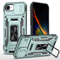 Armor PC + TPU Camera Shield Phone Case, For iPhone 17e / 16e, For iPhone 17 Pro Max, For iPhone 17 Pro, For iPhone 17, For iPhone Air, For iPhone 16 Pro Max