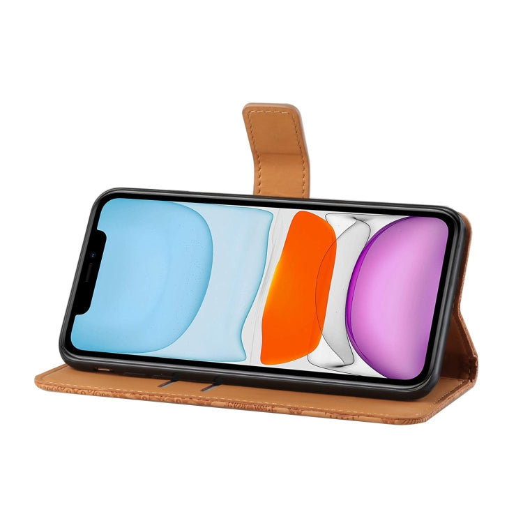 Ethnic Style Embossed Pattern Leather Phone Case, For iPhone 15 Pro, For iPhone 15 Plus, For iPhone 15