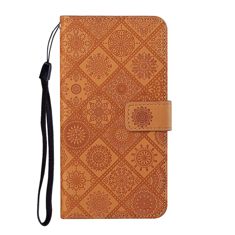 Ethnic Style Embossed Pattern Leather Phone Case, For iPhone 17e / 16e, For iPhone 16 Pro Max, For iPhone 16 Pro, For iPhone 16 Plus, For iPhone 16, For iPhone 15 Pro Max