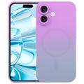 Liquid TPU Silicone Gradient MagSafe Phone Case, For iPhone 16, For iPhone 15 Pro Max, For iPhone 15 Pro, For iPhone 15 Plus, For iPhone 15