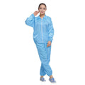 Anti Static Split Lapel Dustless Clothing Food Protection Stripe Clean Clothes, S, M, L, XL, XXL, XXXL, XXXXL, XXXXXL