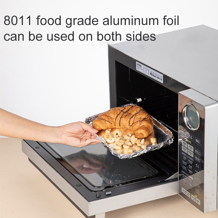 Thickened BBQ Tin Foil Baking Aluminum Foil, 30cmx5m, 30cmx10m, 30cmx20m