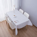 Home Tablecloth No-wash PVC Coffee Table Cloth, 137x90cm, 137x137cm, 137x152cm, 137x180cm