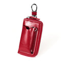9108 Large Capacity Zipper Leather Keys Holder Bag Multi-function Wallet