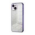 Gradient Glitter Powder Electroplated Phone Case, For iPhone 15, For iPhone 14 Plus, For iPhone 14, For iPhone 14 Pro, For iPhone 14 Pro Max, For iPhone SE 2022 / 2020 / 8 / 7