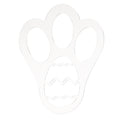 Acrylic Easter Decoration Rabbit Footprint Template, Single Footprint, Dual Footprint