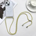 MagSafe Magnetic PC + TPU Phone Case with Lanyard, For iPhone 15, For iPhone 14 Plus, For iPhone 14, For iPhone 14 Pro