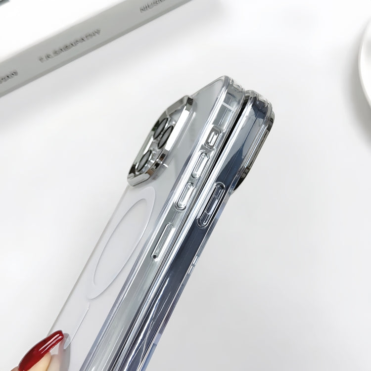 MagSafe Magnetic PC + TPU Phone Case with Lanyard, For iPhone 16, For iPhone 15 Pro Max, For iPhone 15 Pro, For iPhone 15 Plus