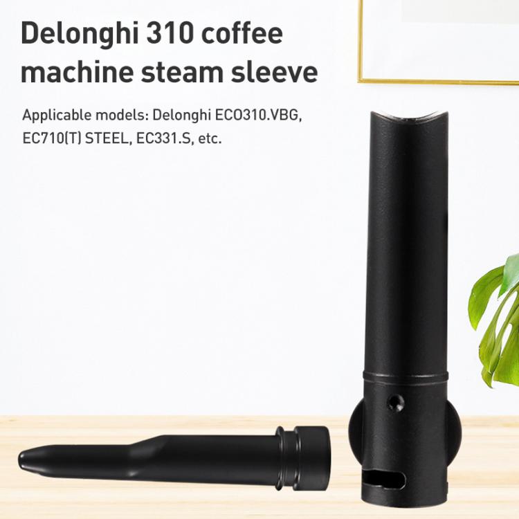 For Delonghi 310 Coffee Machine Steam Pipe Food Grade Plastic Steam Nozzle, Outer Tube, Inner Tube, 2 in 1 Set