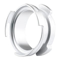 58mm Coffee Machine Handle Aluminum Alloy Rotary Buckle Powder Ring Coffee Receiving Ring For Barsetto