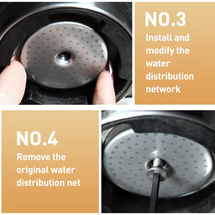 Stainless Steel Shower Screen Espresso Extraction Filter Mesh for Breville 8 Series, For Breville 8 Series