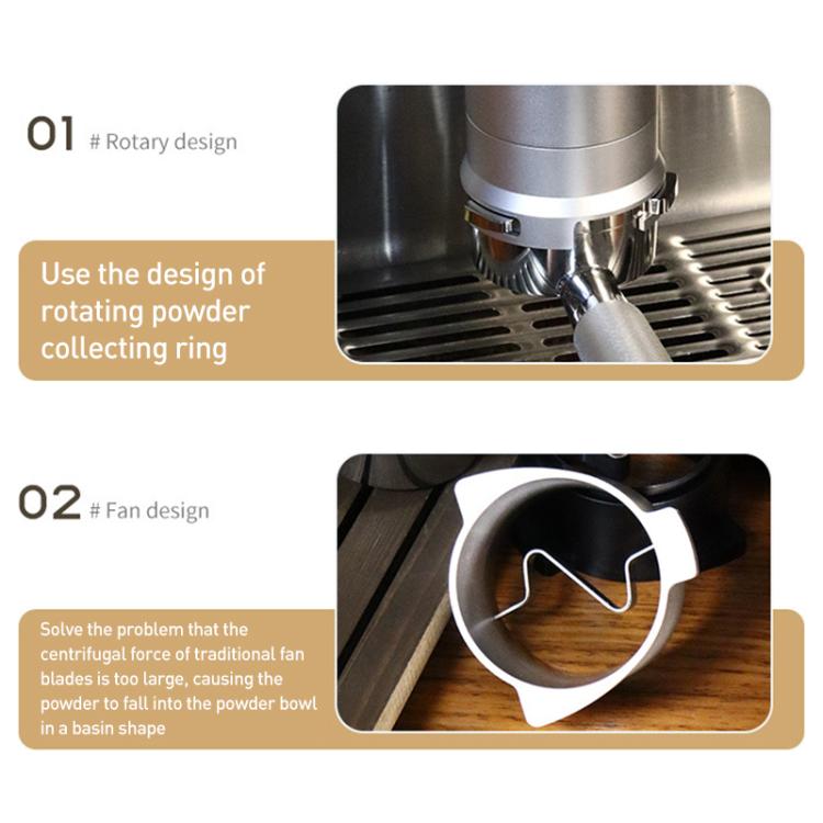 For Breville 8 Series Coffee Machine Handle Rotary Dosing Cup Mug Coffee Powder Feeder, For Breville 8 Series Rotary Dosing Cup