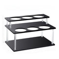 YX164 Acrylic 2 Tier Coffee Syrups Bottle Rack Organizer, YX164